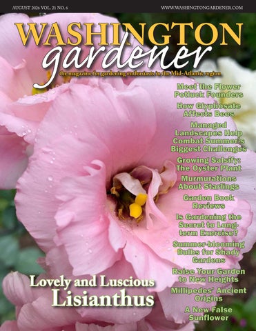 Washington Gardener Magazine August 2026
