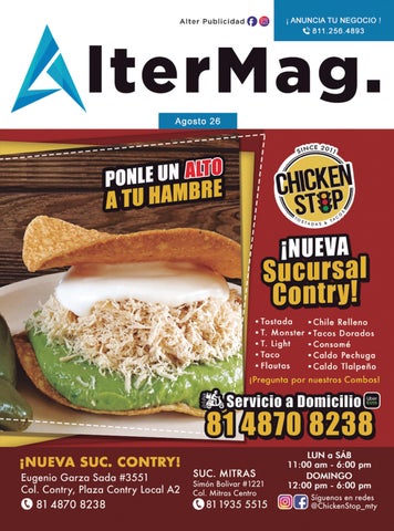 REVISTA ALTER 3 CONTRY AGOSTO 2026