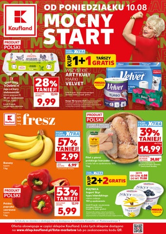 Kaufland gazetka od 10.08 do 12.08.2026