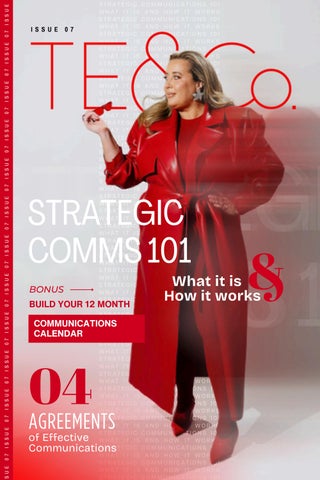 TE&Co. Issue No. 7: Strategic Communications 