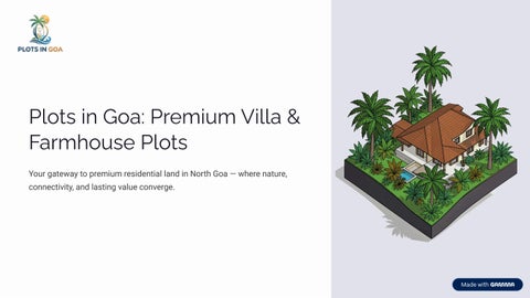 Villa Plots in North Goa Near Mopa Airport