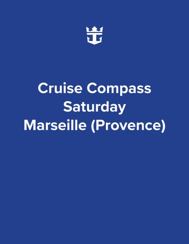 Legend of the Seas 7-night Western Mediterranean Cruise Compass - August 8, 2026