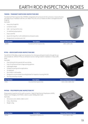 nVent Earthing Products 第 19 页