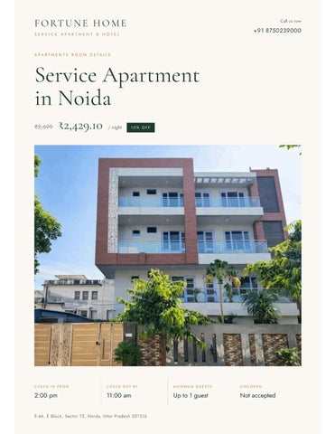 Best Hotel in Noida for Business & Leisure Stays