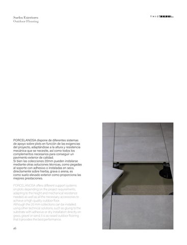 TECHNICKÁ ŘEŠNÍ PORCELANOSA 2025/26 第 16 页