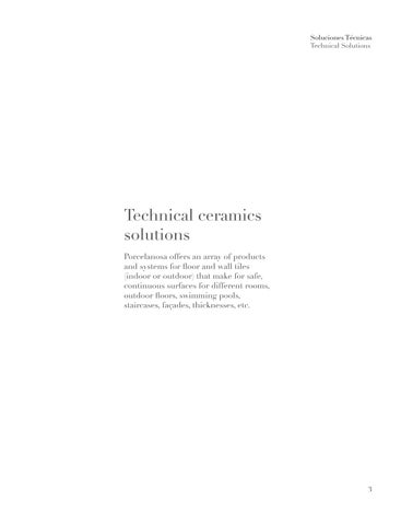 TECHNICKÁ ŘEŠNÍ PORCELANOSA 2025/26 第 3 页