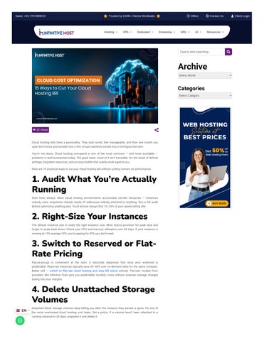 Cloud Cost Optimization: 15 Ways to Cut Hosting Costs