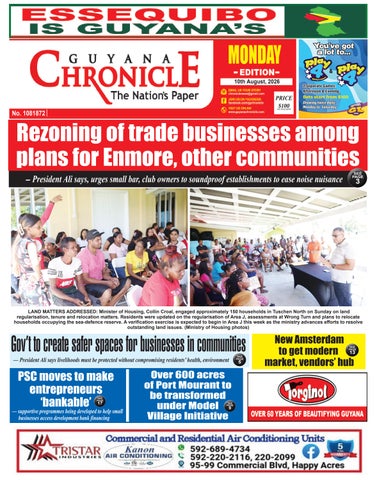 Guyana ChronicleE-Paper 10-08-2026