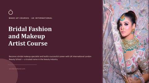 bridal makeup course