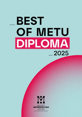 Best of diploma Belsőépítészet;Tervezőművész 2025