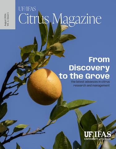 UF/IFAS Citrus Magazine - August 2026