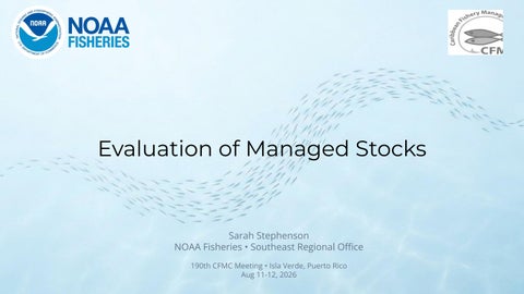 Evaluation of Managed Stocks