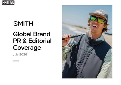 Smith Global Brand Coverage Report for July 2026