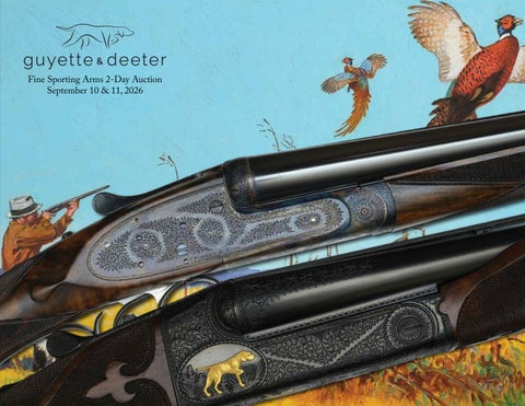 Fine Sporting Arms Auction | September 10 & 11, 2026