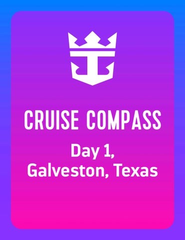 Symphony of the Seas 8-night Western Caribbean and Perfect Day Cruise Compass - August 1, 2026