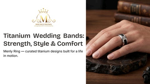 Titanium Wedding Bands: Strength, Style & Comfort