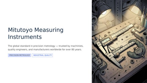 Mitutoyo-Measuring-Instruments ppt