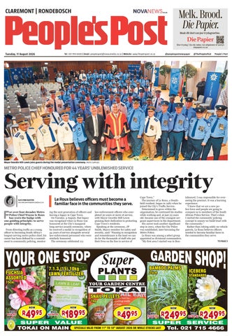 People’s Post Claremont/Rondebosch E-edition 11 August 2026
