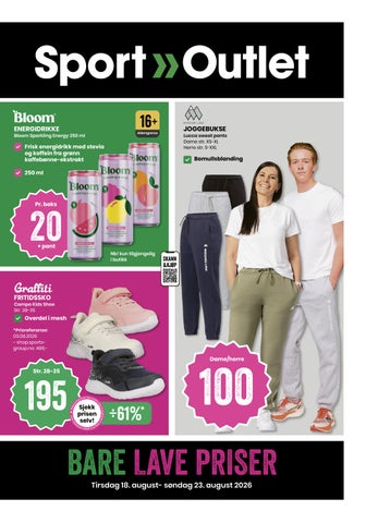 Sport Outlet - Bare lave priser