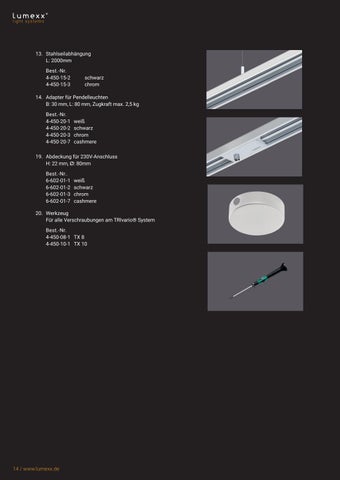 LUMEXX Dortmund Trivario schiene und leuchten made in 德国 Hauptkatalog-2026-27-web 第 16 页