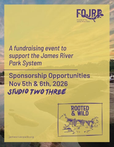 FOJRP Rooted & Wild Sponsorship Deck 2026