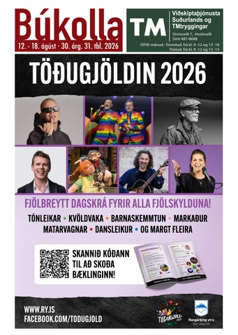 Búkolla 12.-18. ágúst 2026