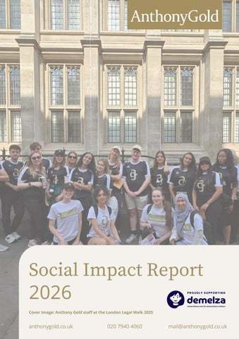 Social Impact Report 2026