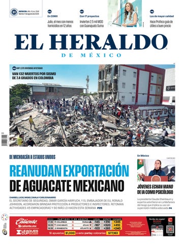 Edición impresa. Martes 11 de agosto de 2026