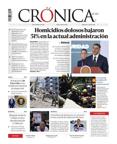 La Crónica de Hoy 12-08-2026