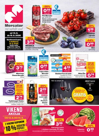 Redni katalog od 13. 8. do 19. 8. 2026