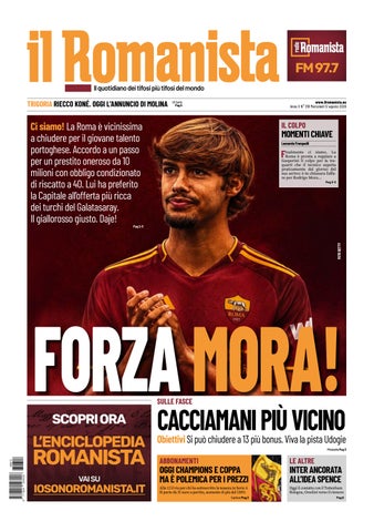 Il Romanista del 12 agosto 2026