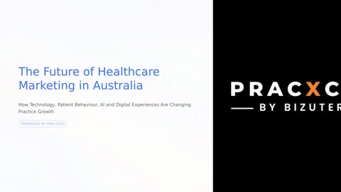 The Future of Healthcare Marketing in Australia