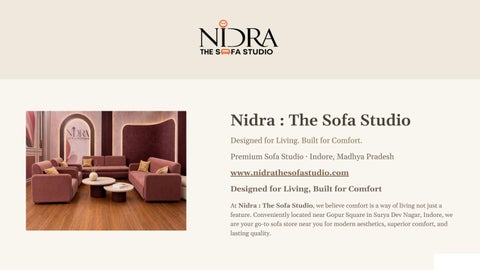 Nidra _ The Sofa Studio