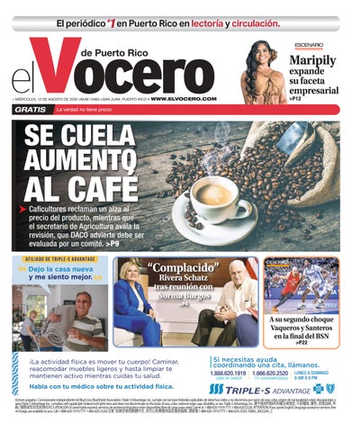 EL VOCERO | Edición miércoles, 12 de agosto de 2026 
