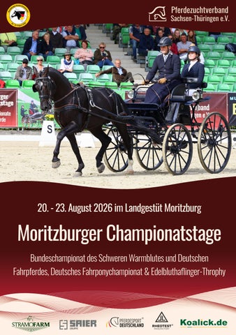 Moritzburger Championatstage 2026
