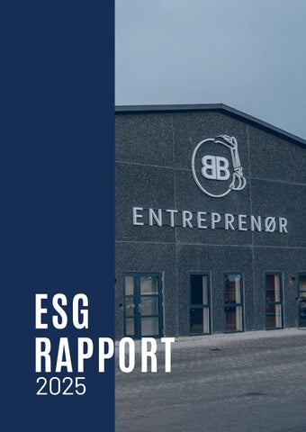 ESG-rapport / BB Entreprenør 2025