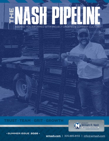 The Nash Pipeline | Summer 2026