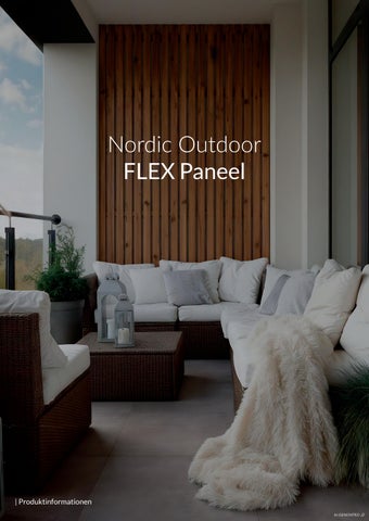 DE - Nordic Outdoor FLEX Panel - Datasheet