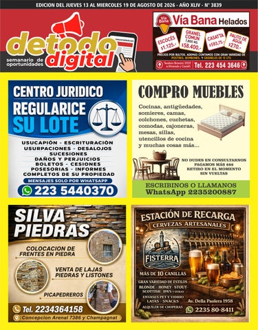Semanario Detodo Digital - Edición Nº 3839 - Jueves 13 de Agosto de 2026