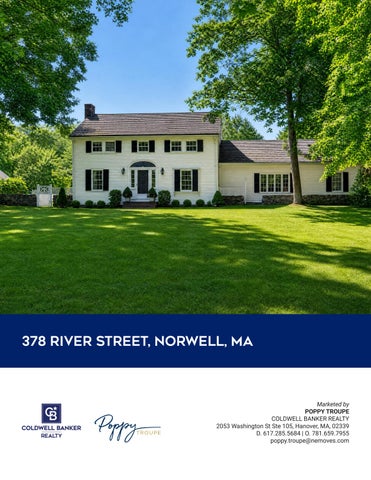 Poppy Troupe Presents 378 River Street, Norwell, MA