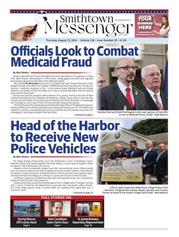 Smithtown Messenger Archive Aug. 13, 2026