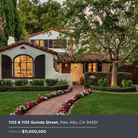 Brian Chancellor Presents 1125 & 1135 Guinda Street, Palo Alto