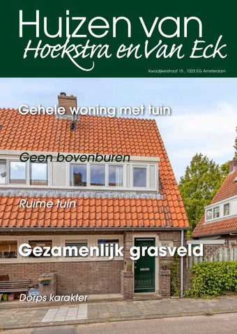 Brochure Kwadijkerstraat 15