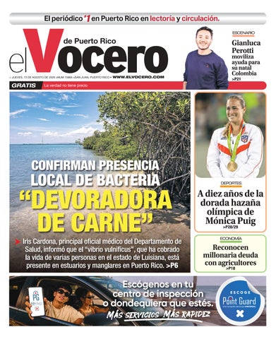 EL VOCERO | Edición jueves, 13 de agosto de 2026 