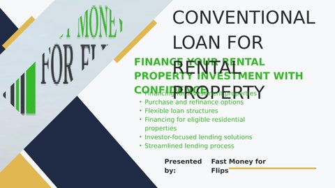 Conventional Loan for Rental Property