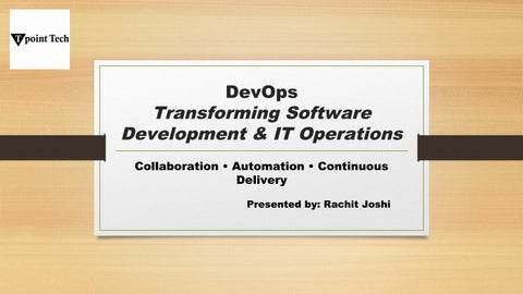 DevOps: Concepts, Tools, Practices & Benefits