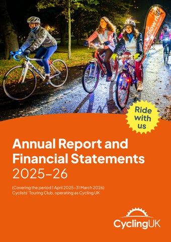 Cycling UK Annual Report and Financial Statements 2025-26