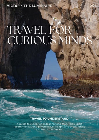 Victor & The Luminaire Travel For Curious Minds