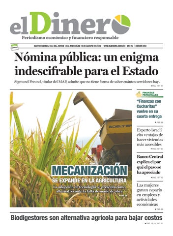 Periódico elDinero (550) 13/08/2026