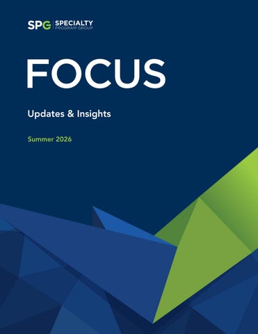 FOCUS | SPG Quarterly Newsletter | Summer2026
